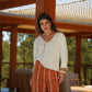 Maglia leggera donna scollo a V