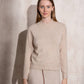 Maglione in maglia girocollo da donna