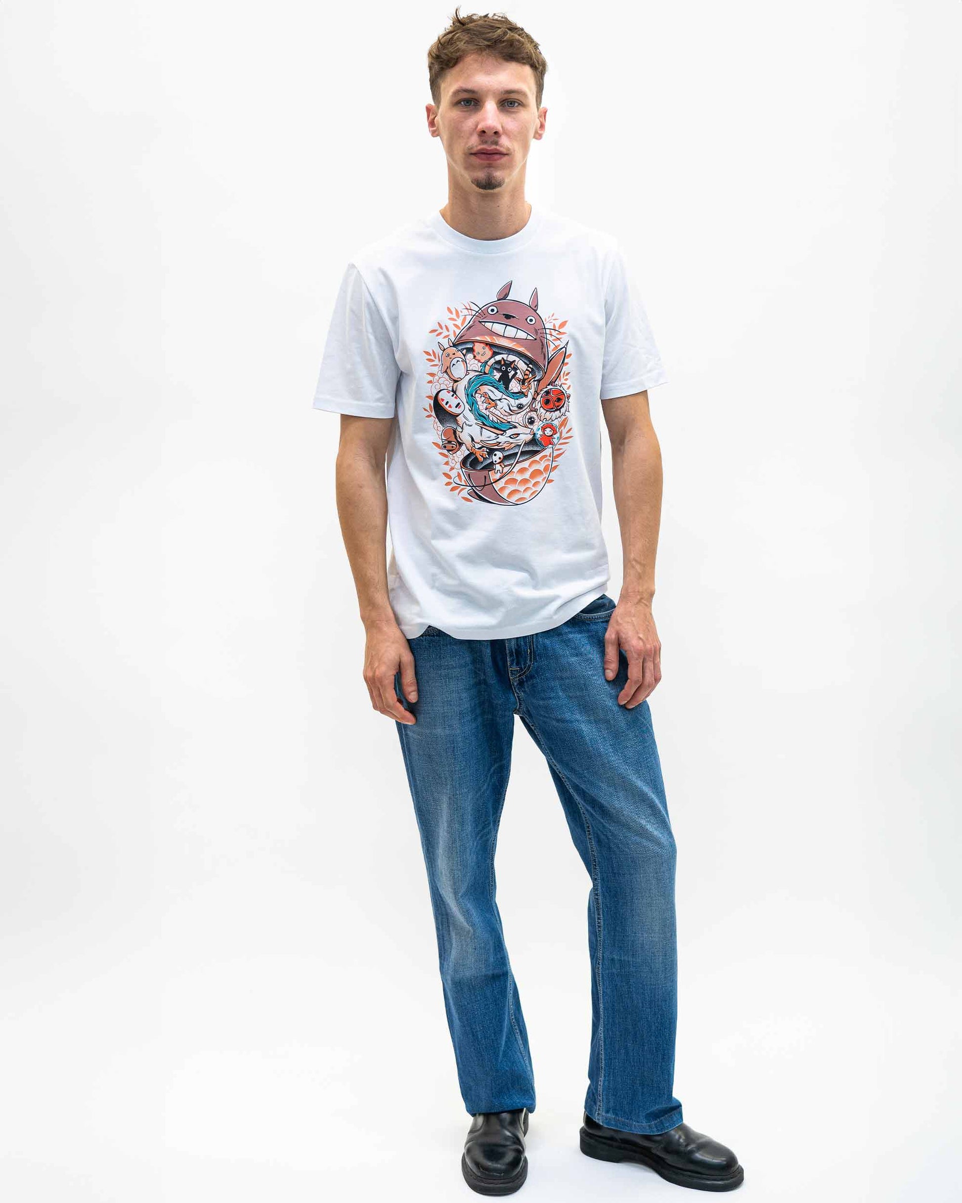T-shirt Totoro Matrioska in cotone biologico