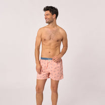 Boxer in cotone biologico con fantasia piranha Billychill