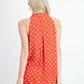 Blusa a pois in viscosa