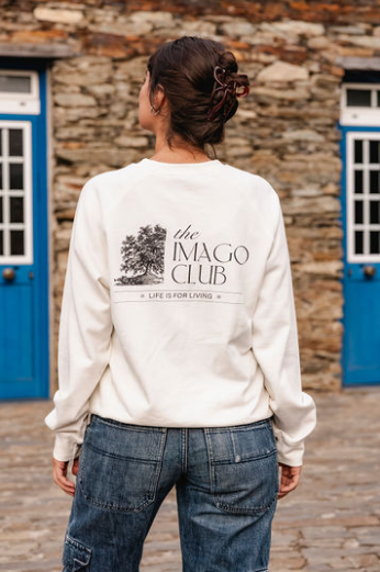 Felpa Imago Club in cotone biologico premium da uomo