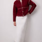 Cardigan a contrasto Rashed