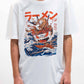 T-shirt manga unisex The Great Ramen di Kanagawa