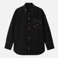 Camicia in 100% cotone con pietre di cristallo