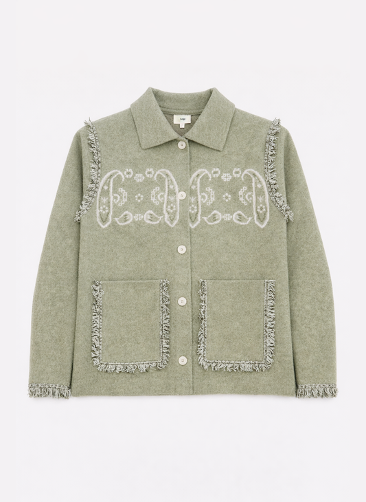 Gilet Nisani color tiglio