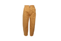 Pantaloni Peg in Twill di Cotone