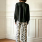 Pantaloni a palazzo Petunia con stampa floreale