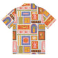 Camicia da piscina Calypso oversize unisex con stampa multicolor