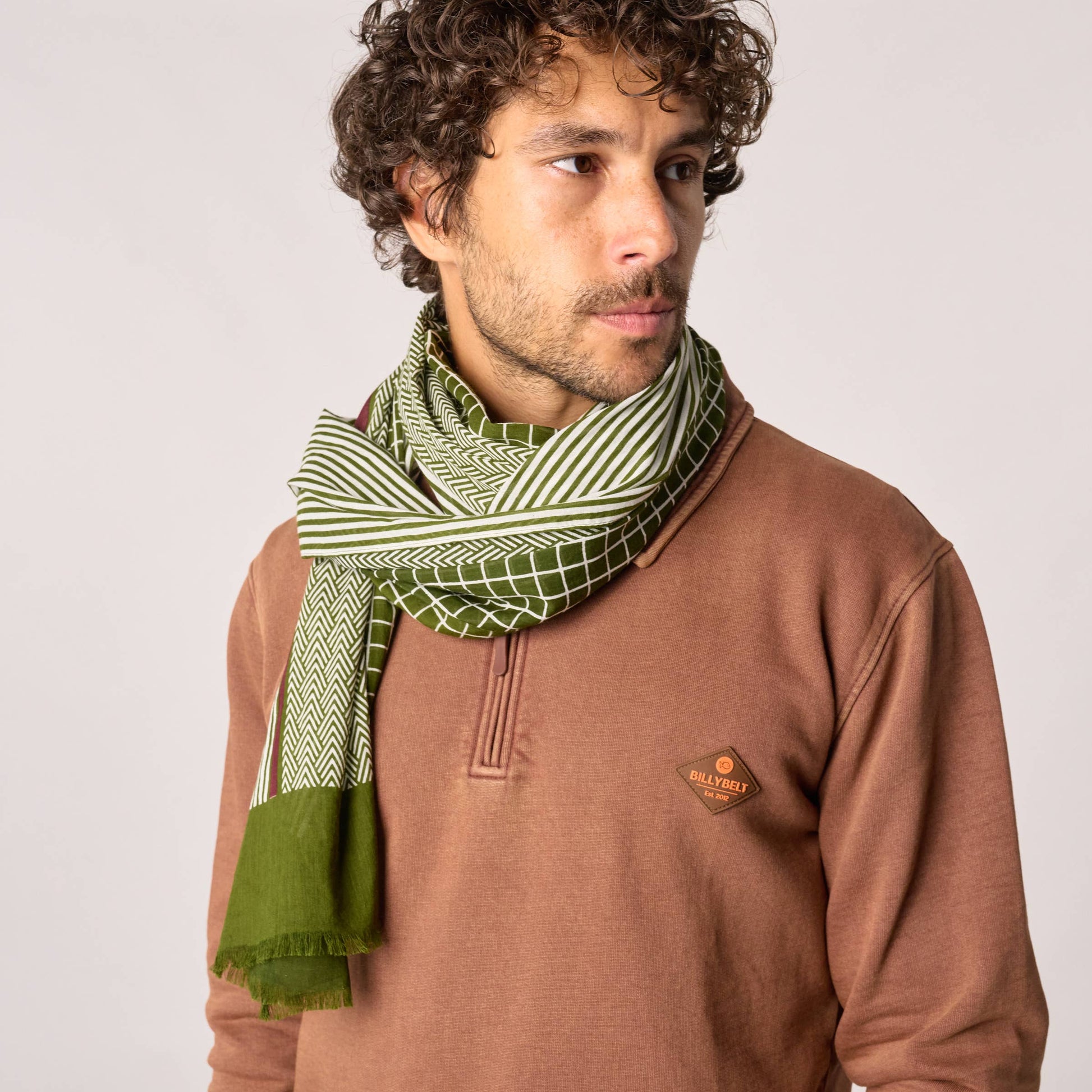Foulard in cotone biologico Napoli