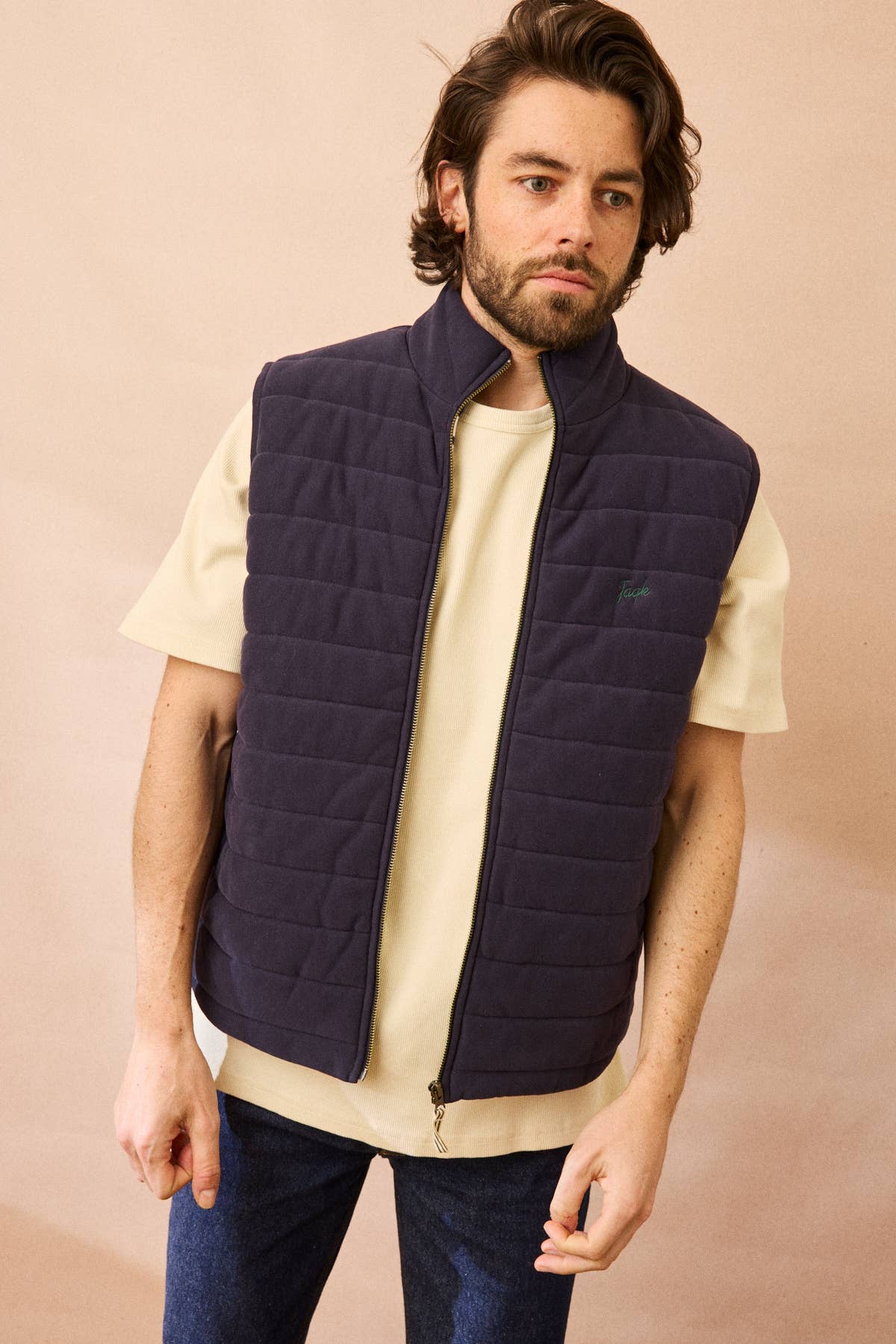 Gilet trapuntato senza maniche Ami Neptune