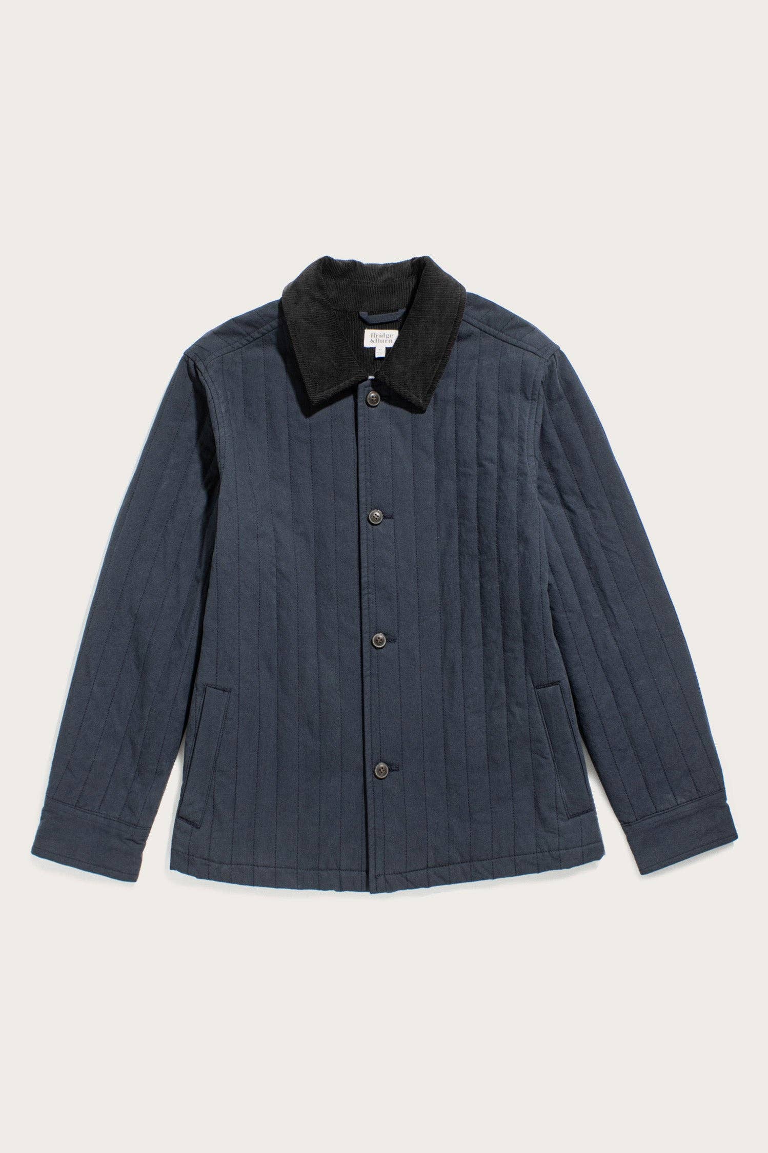 Giacca trapuntata Kenton color ardesia