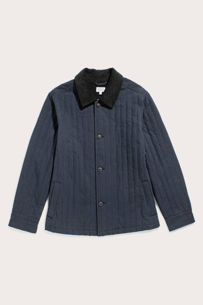 Giacca trapuntata Kenton color ardesia