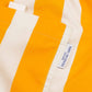 Costume da bagno uomo a righe giallo dorato in SEAQUAL® Yarn