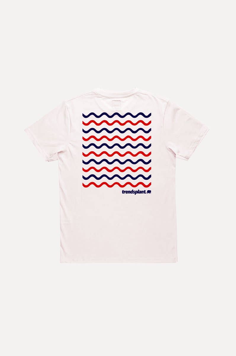 T-shirt Explanada in cotone biologico bianca