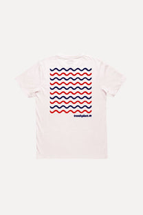 T-shirt Explanada in cotone biologico bianca