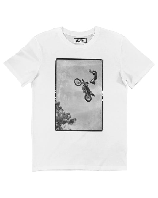 T-shirt sportiva vintage da moto