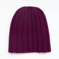Berretto a coste in misto cashmere