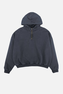 Felpa oversize super pesante con cappuccio e zip Eclipse Totale