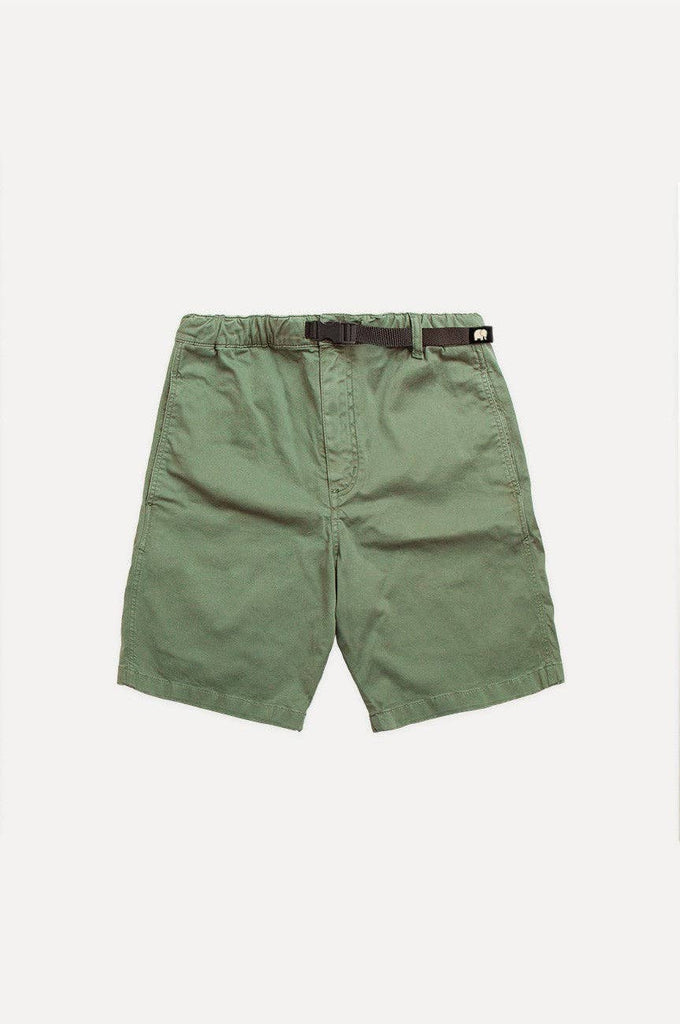 Pantaloncini da arrampicata in cotone EcoDye Menthol