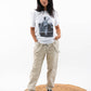 T-shirt Cox con stampa vintage auto d’epoca
