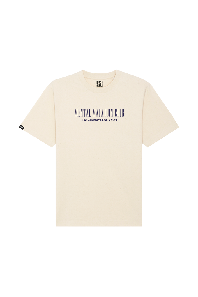 T-shirt Mental Vacation in cotone biologico