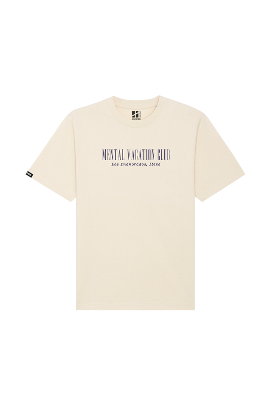 T-shirt Mental Vacation in cotone biologico