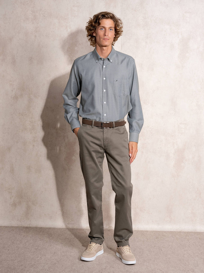 Pantaloni chino da uomo beige