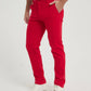 Pantaloni chino elasticizzati rossi da uomo