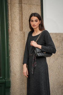 Abito midi in maglia Siena