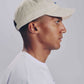 Cappellino beige con ricamo “Overthinking”