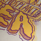 T-shirt pigmentata bianca “Life by the Sea VII”