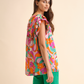 Blusa Florida in viscosa con stampa floreale