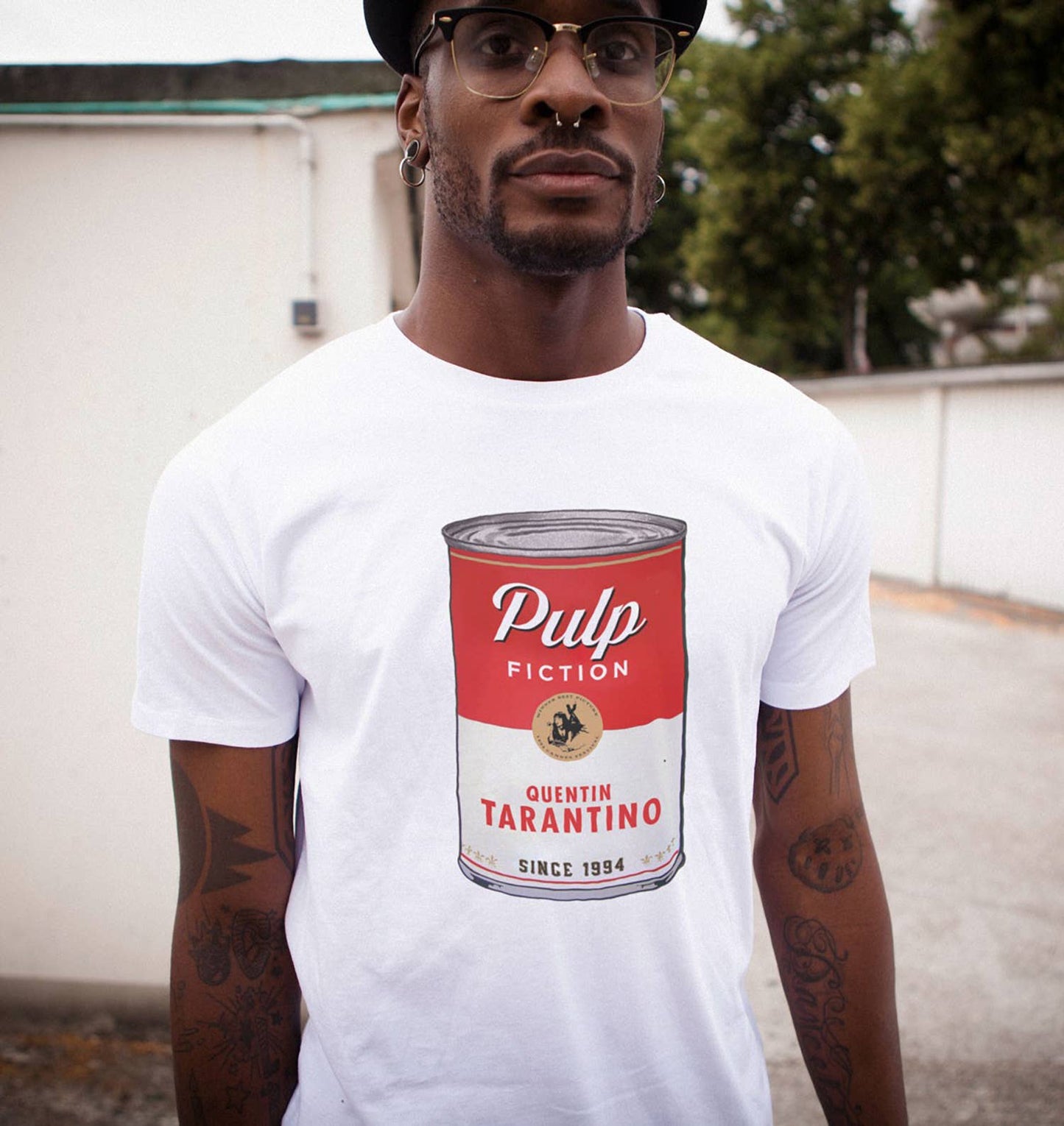 T-shirt unisex Pulp Fiction pop culture in cotone biologico