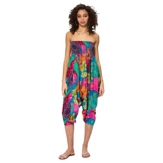 Pantaloni harem estivi 3 in 1 in cotone