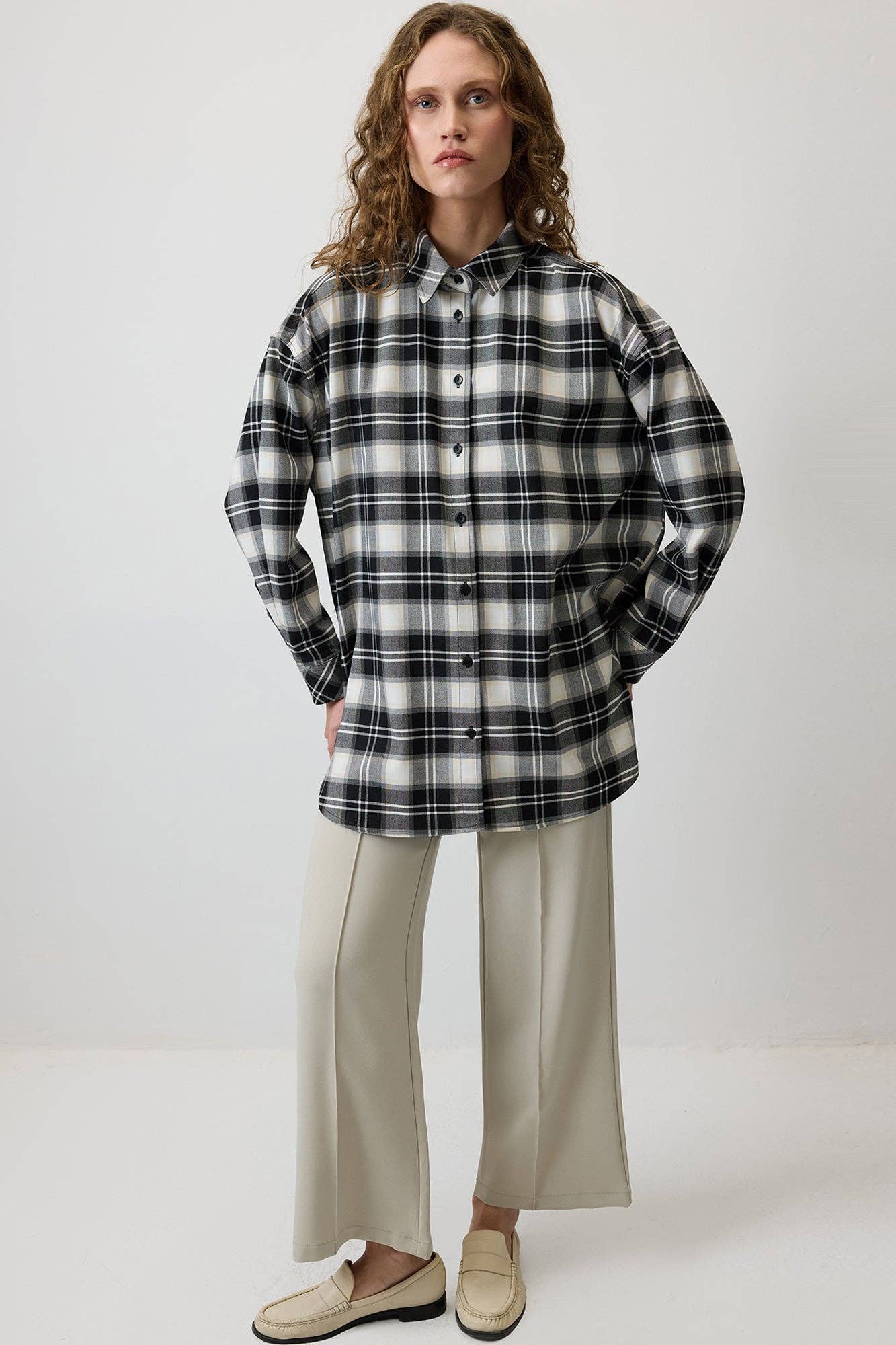 Camicia Plalo comoda a quadri