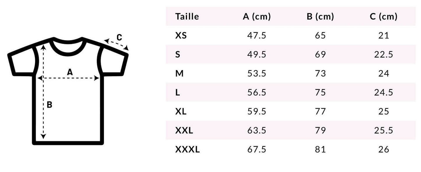 T-shirt nera in cotone biologico con ricamo
