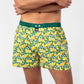 Boxer in cotone biologico con stampa agrumi