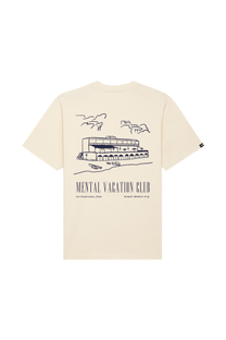 T-shirt Mental Vacation in cotone biologico