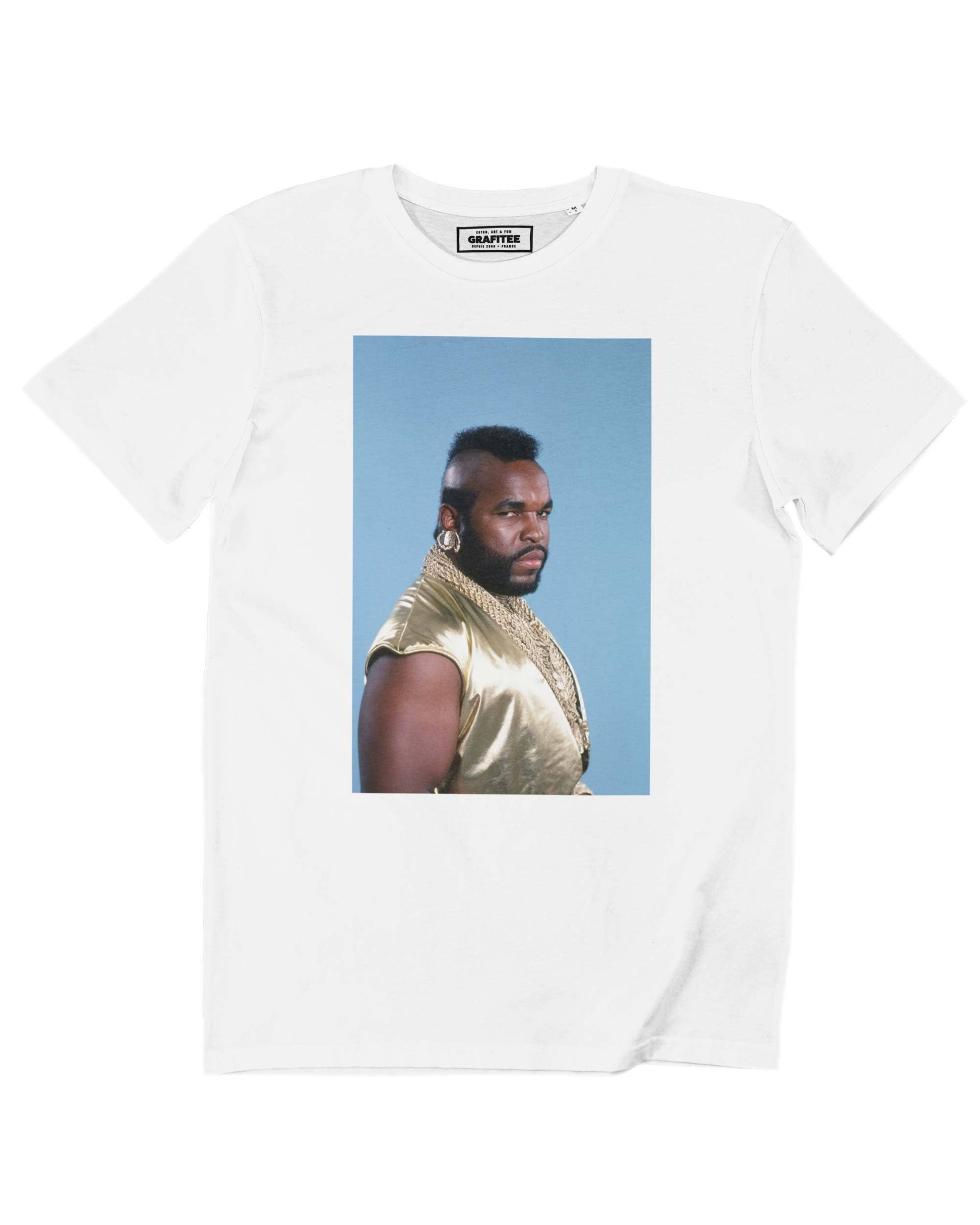 T-shirt unisex in cotone biologico con stampa fotografica cinema