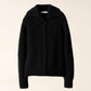 Cardigan chunky in misto cashmere