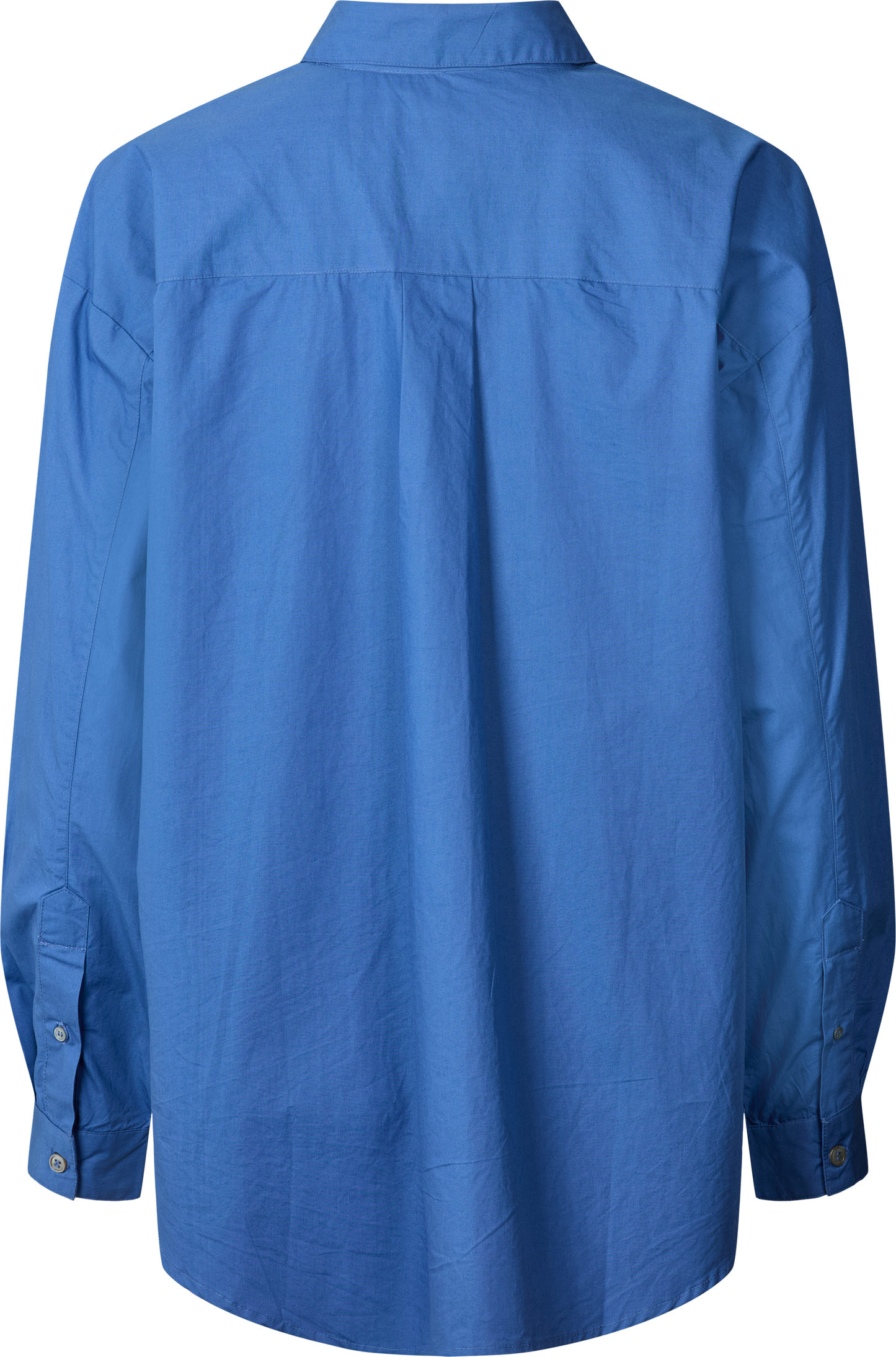 Camicia in popeline di cotone biologico GOTS Astrid azzurro chiaro