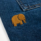 Pantaloncini da arrampicata in denim riciclato Ozone Wash