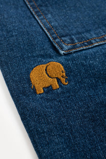 Pantaloncini da arrampicata in denim riciclato Ozone Wash