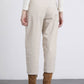 Pantaloni in velluto a coste con chiusura a clip