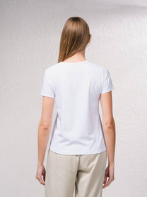 T-shirt basic a maniche corte girocollo