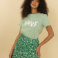 T-shirt Tomy da donna con stampa LOVE