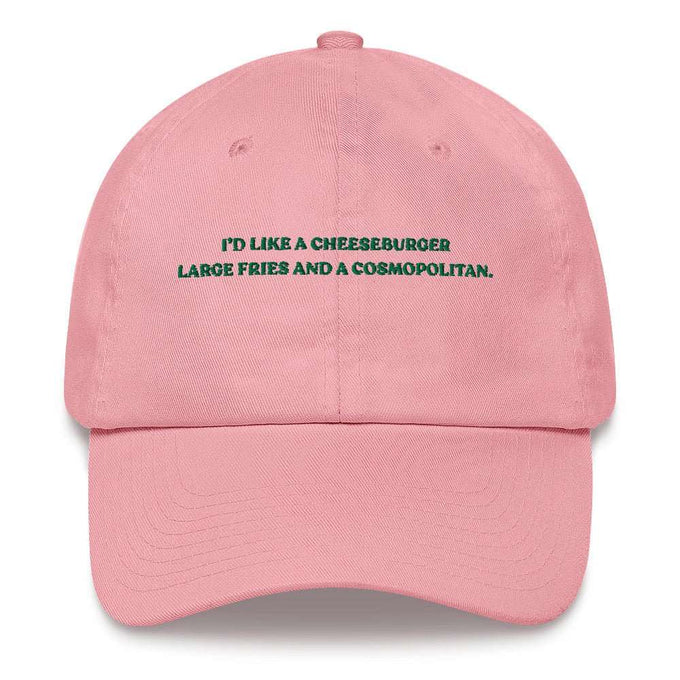 Cappellino dad hat Carrie con ricamo