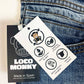 Jeans uomo Lemur Loco Monky lavaggio denim