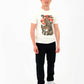 T-shirt unisex Kaiju Ramen con stampa manga
